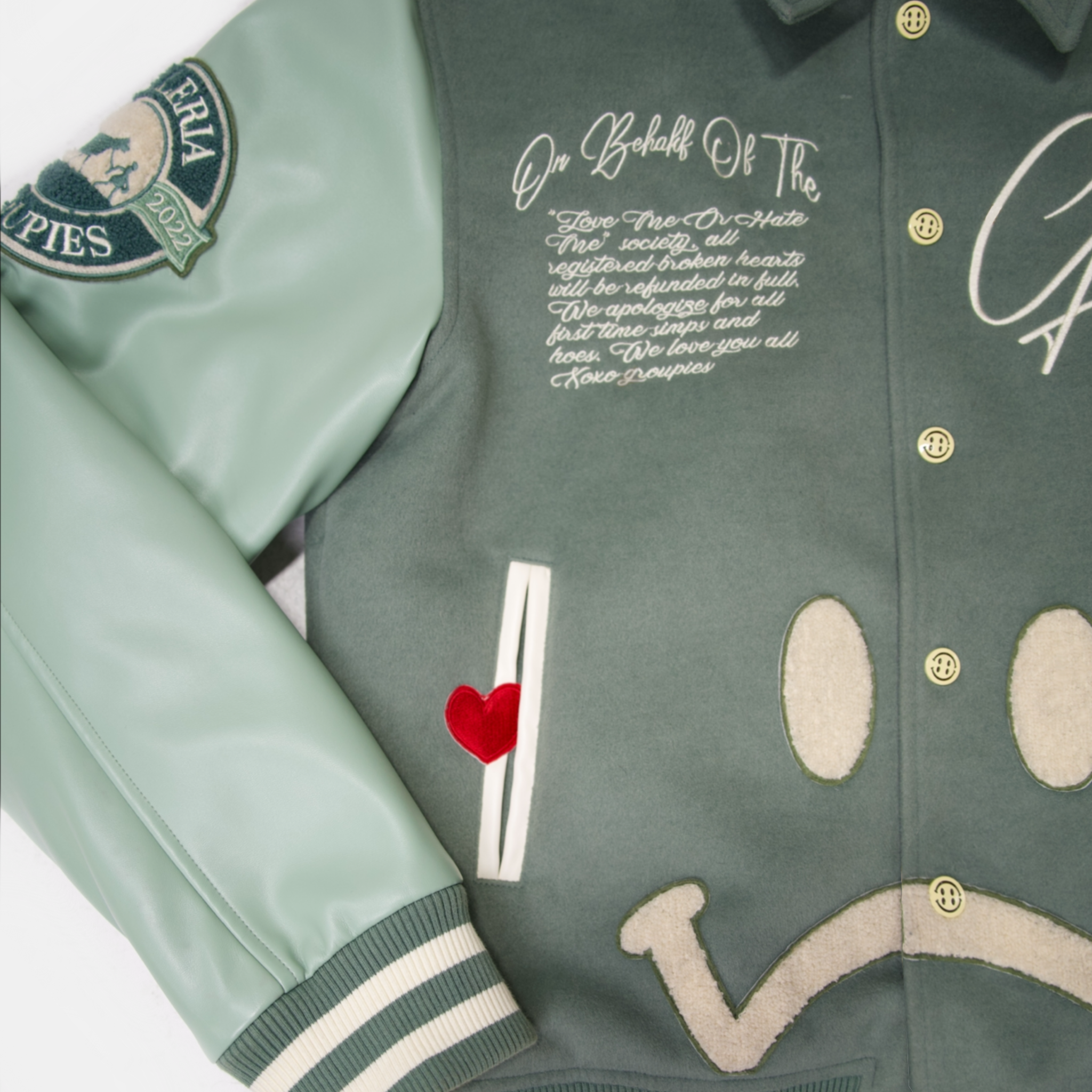 Groupies pistachio Varsity