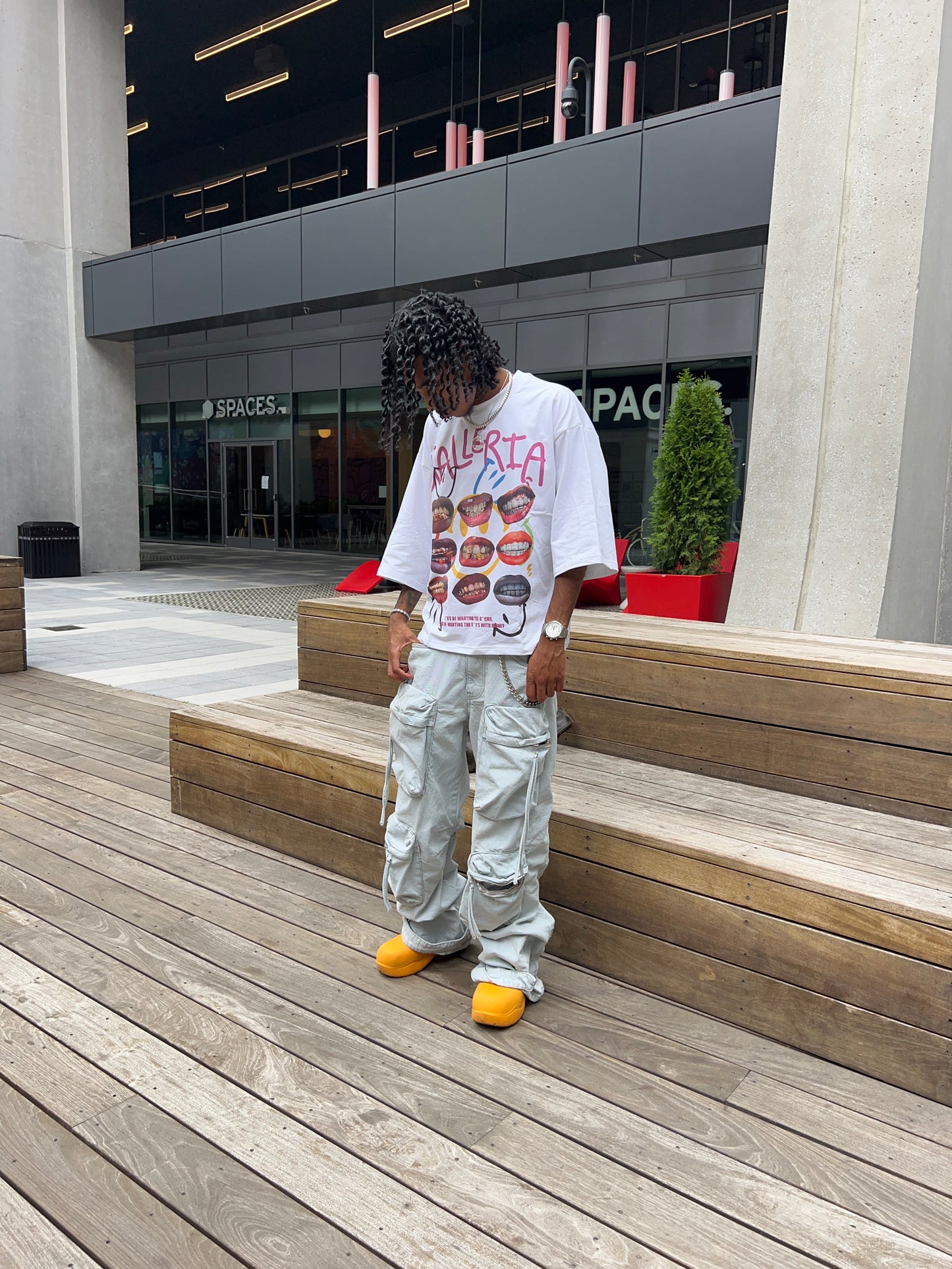 White Gold Grillz Tee
