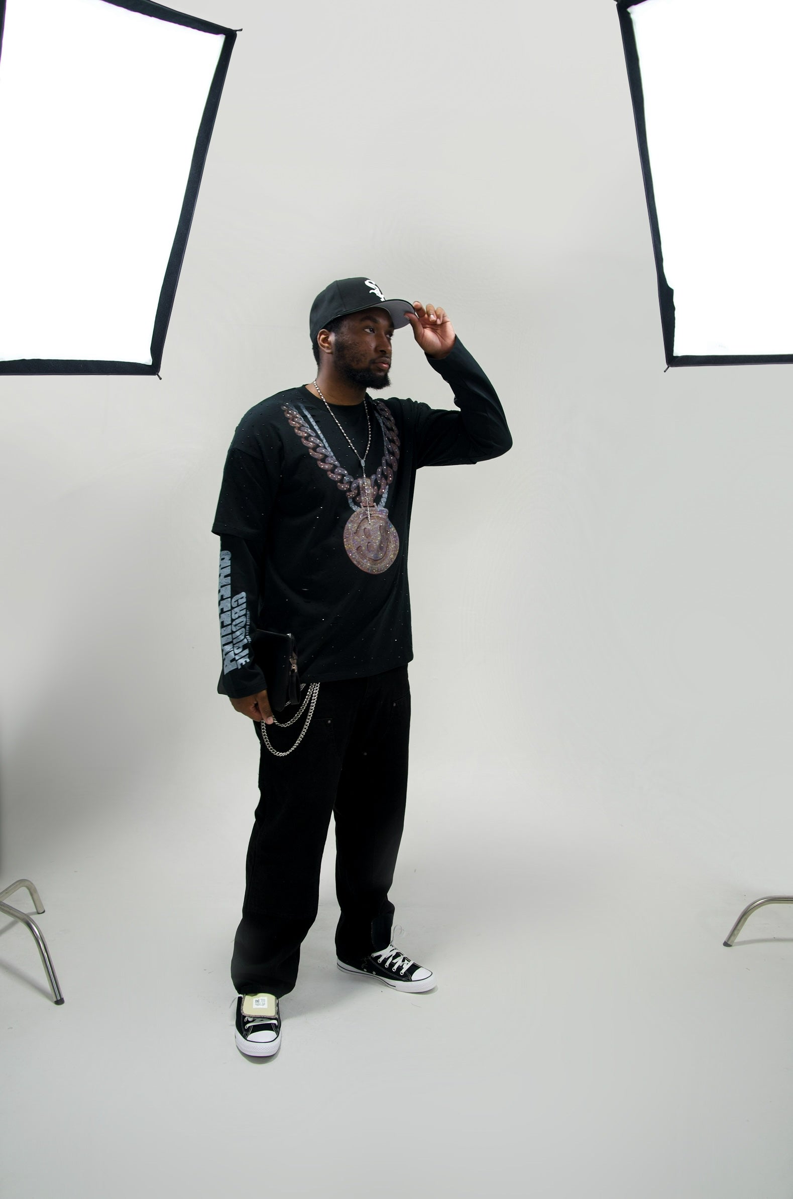 Caviar Crystal Long Sleeve