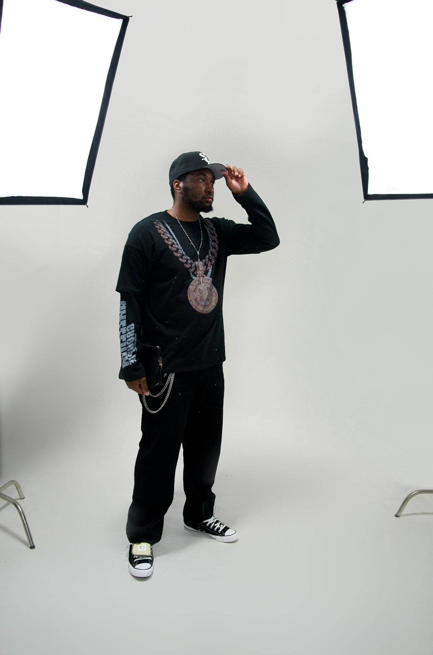 Caviar Crystal Long Sleeve