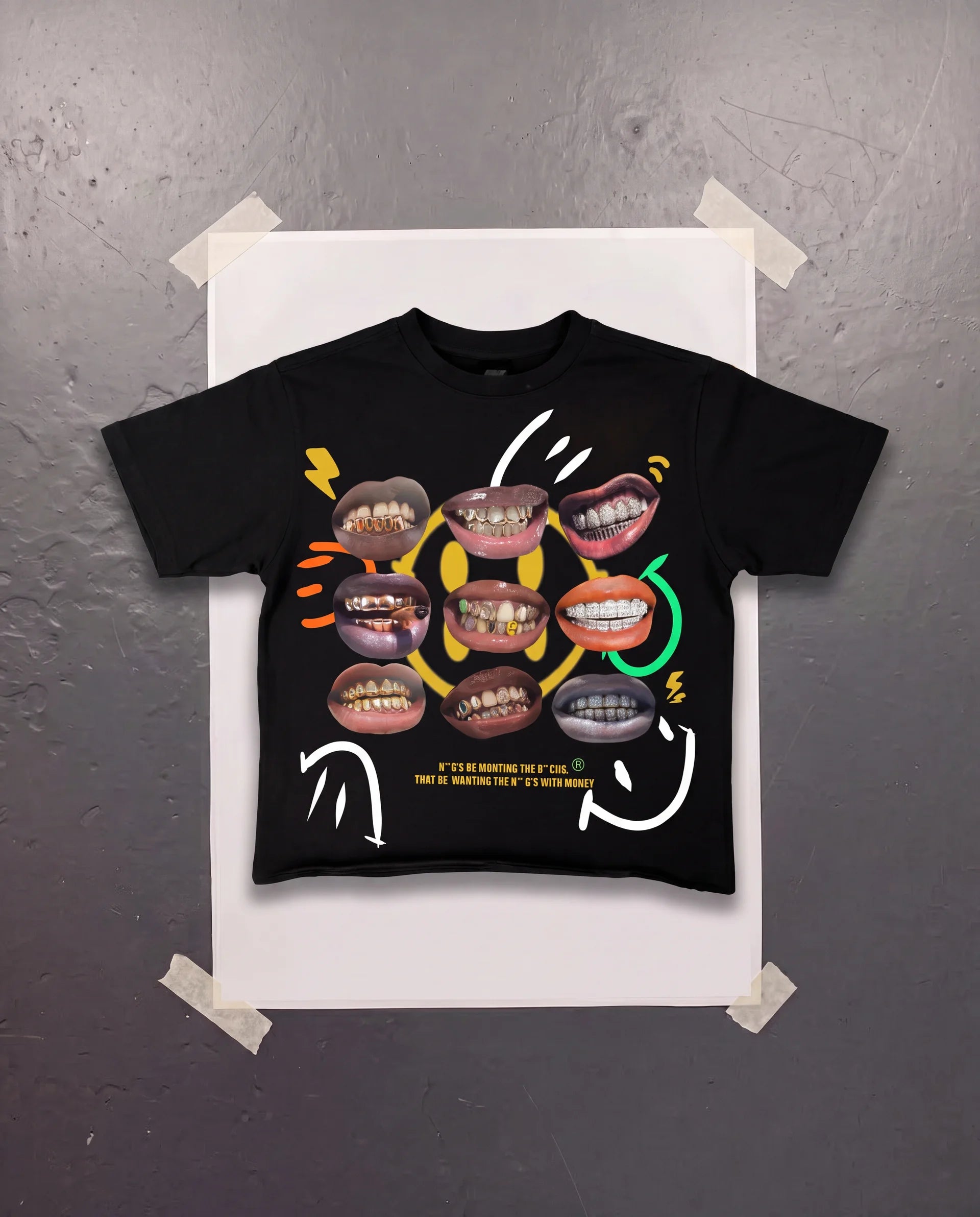 Black Gold Grillz Tee