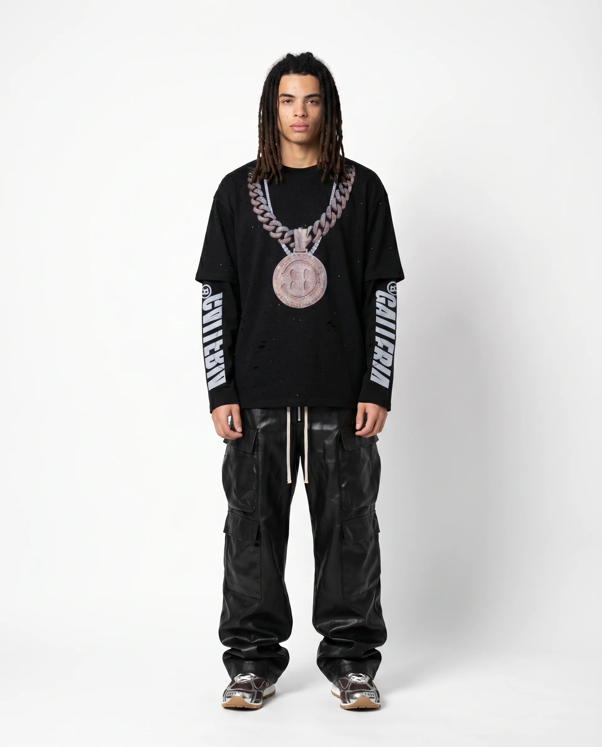 Caviar Crystal Long Sleeve