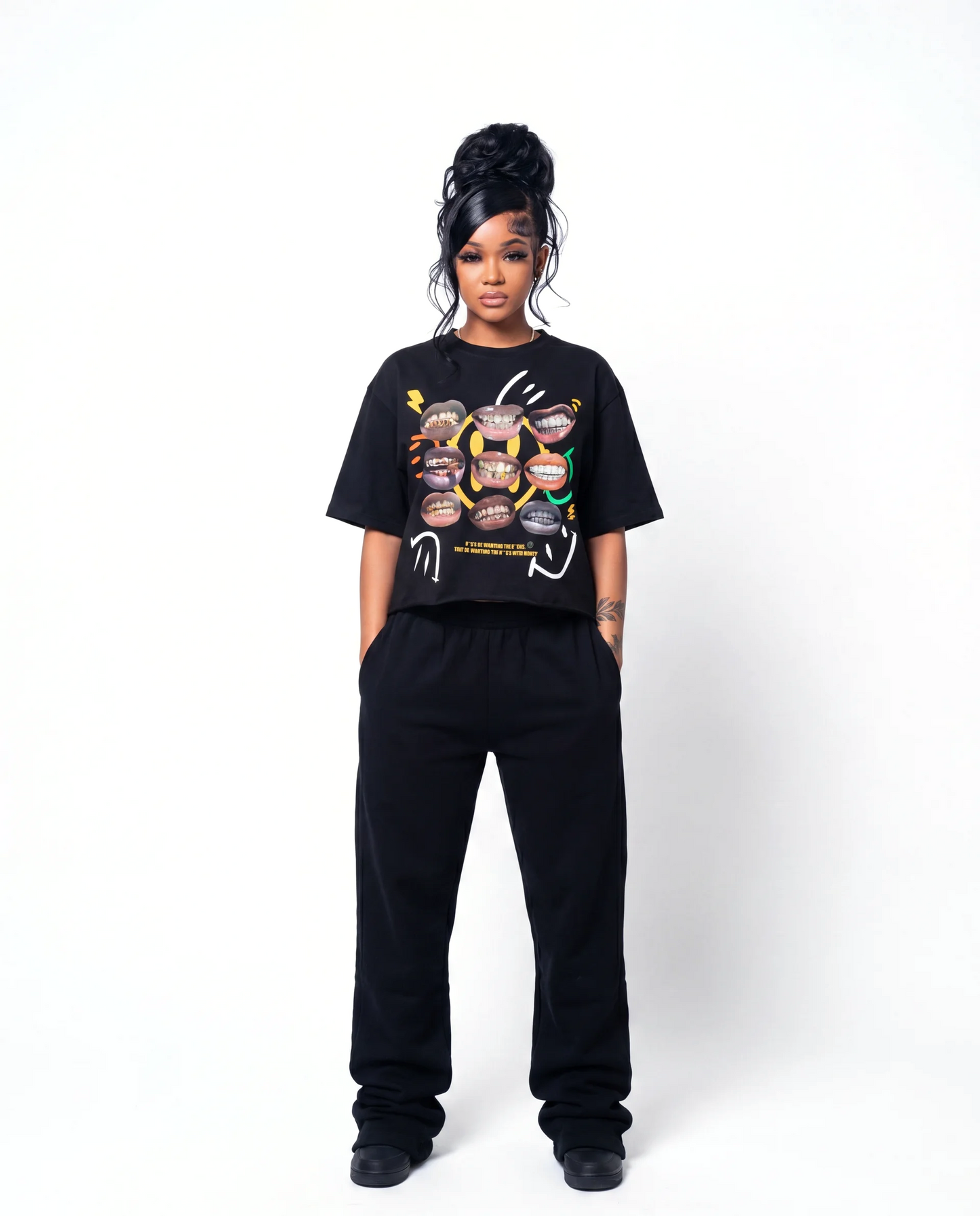 Black Gold Grillz Tee