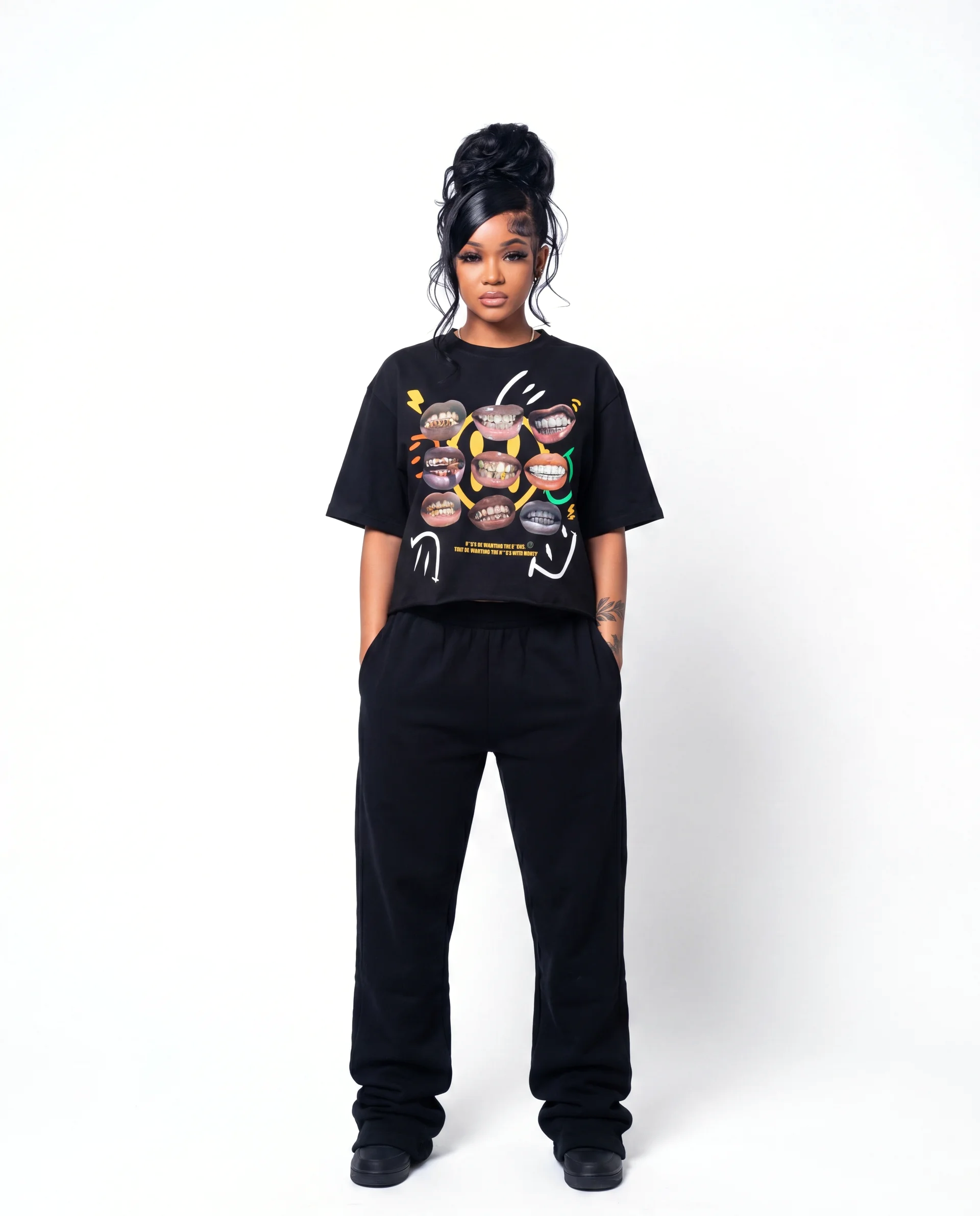 Black Gold Grillz Tee